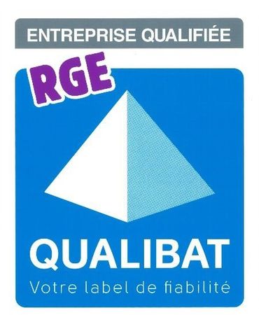 RGE Qualibat logo avec triangle