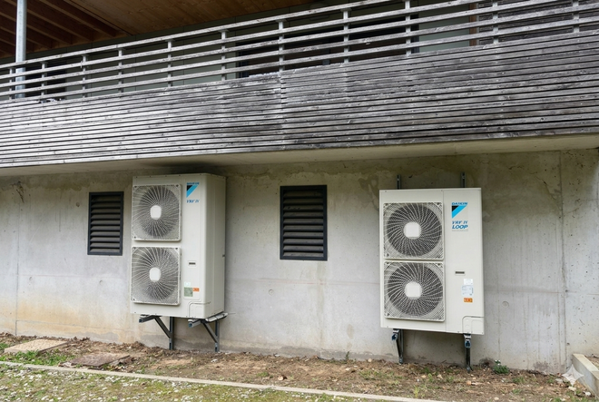 Chauffage d'un entrepôt