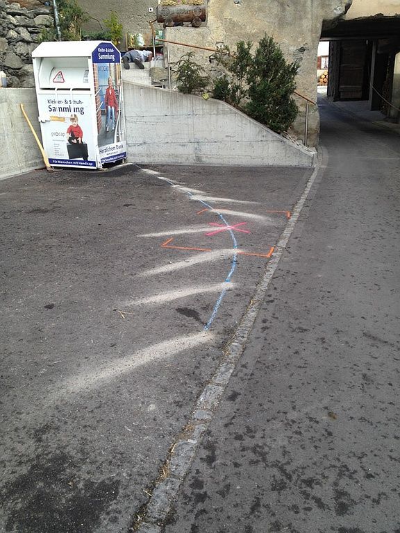 Gasleckortung an PE-Leitung