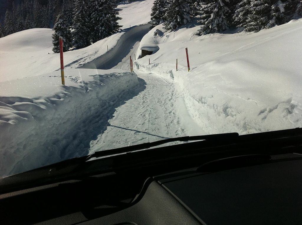 Leitungs- und Leckortung im winterlichen Gebirge