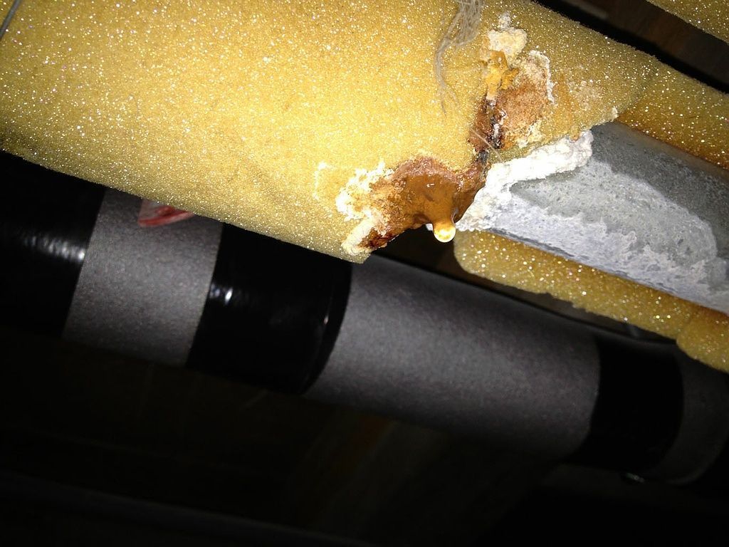 Leckortung an Wasserleitung in Steigschacht