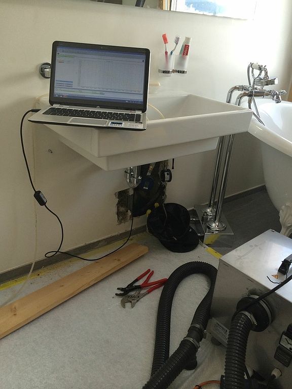 Protokolierung Druckmessung zur Beweisführung