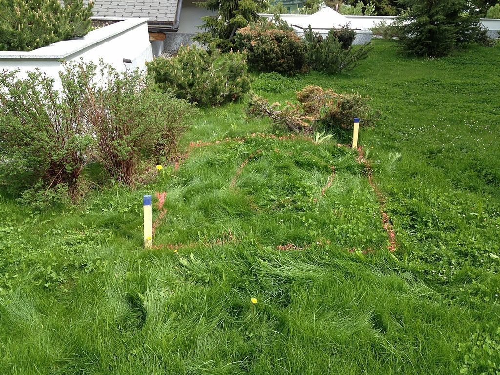 Leckortung an Flachdach mittels Impulsstromverfahren