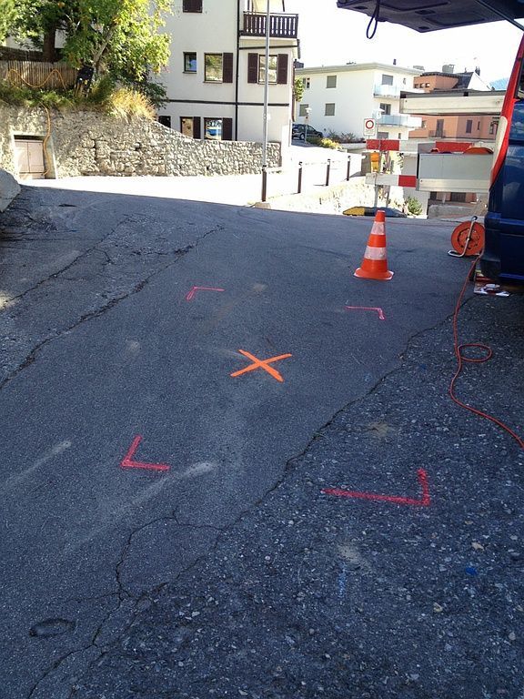 Leckortung an Hauptwasserleitung