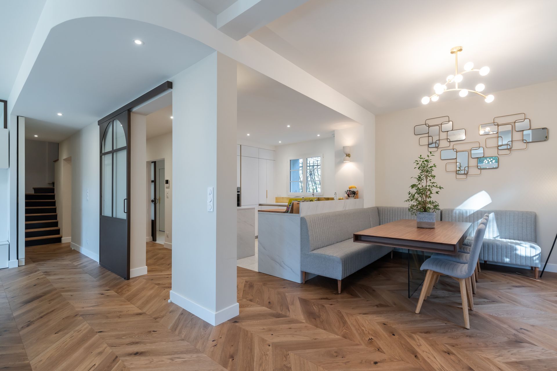 Cuisine avec salle à manger