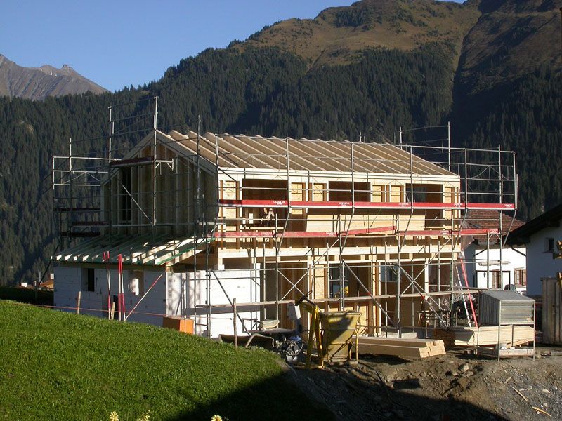 Holzfassade - Daniel Coray Holzbau - Ruschein