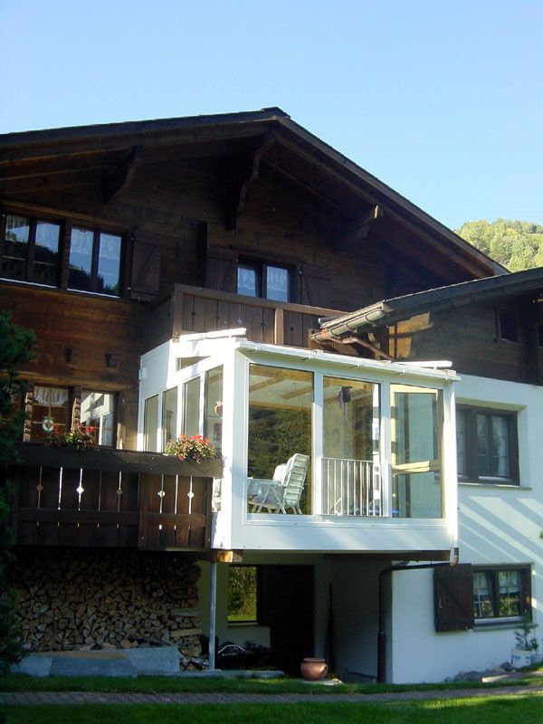 Wintergarten - Daniel Coray Holzbau - Ruschein