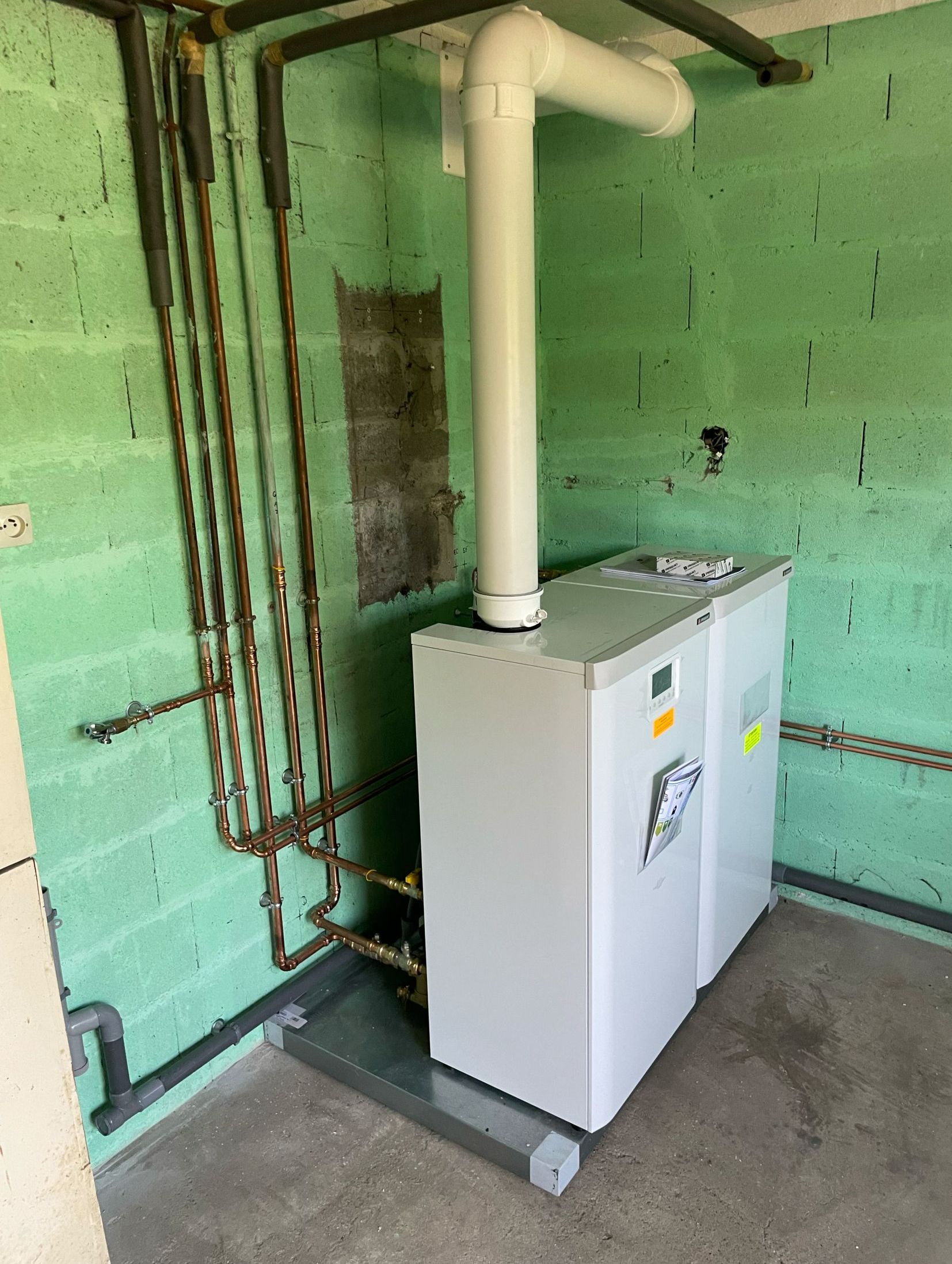 pose de chaudière habitation