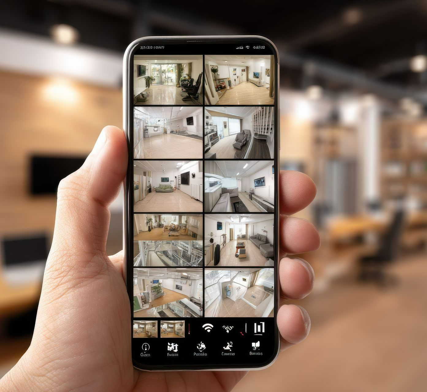 Connexion du téléphone au système domotique de la maison
