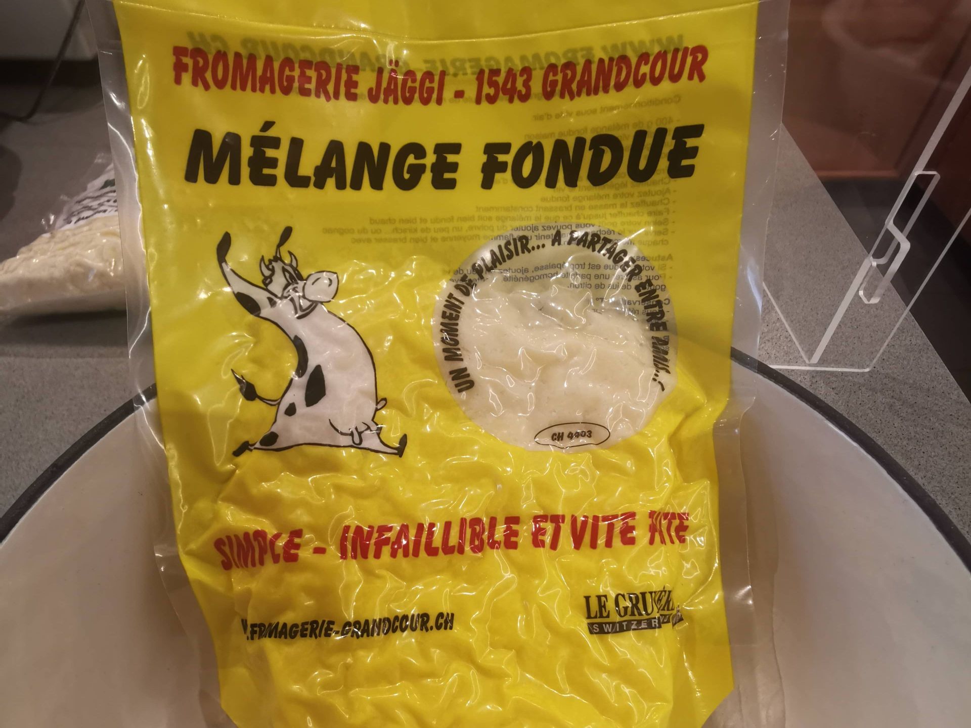 La Laiterie Payernoise - Mélange fondue