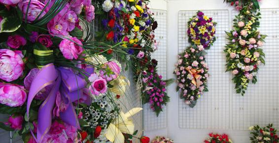 Articles funéraires - compositions florales