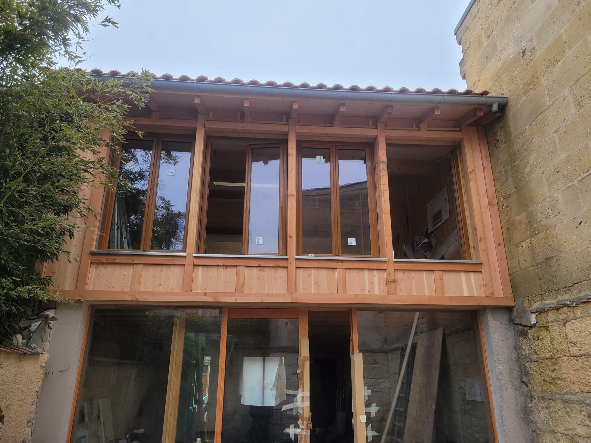 Fenêtres en bois installées