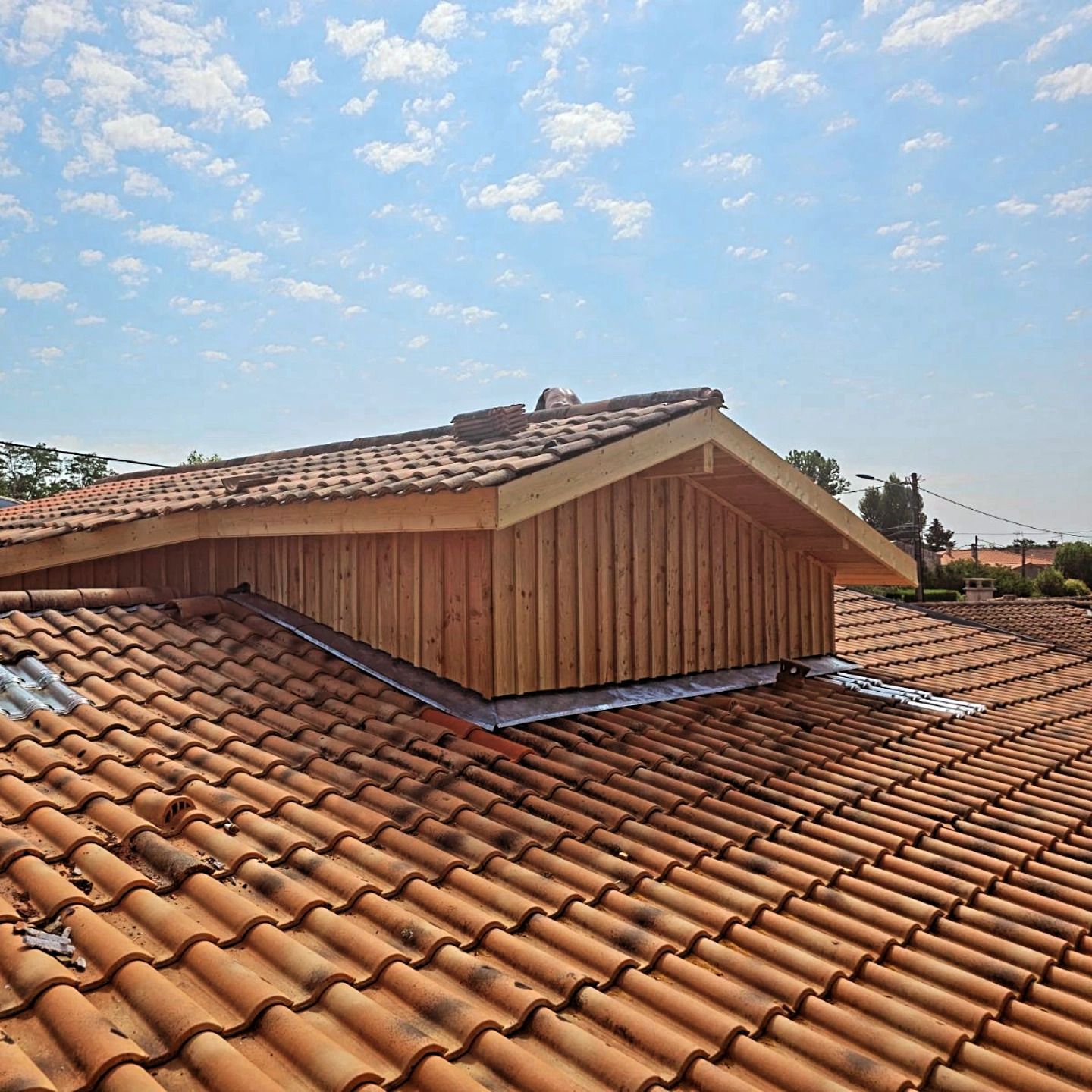 Ajout d'un étage sur le toit avec une surélévation