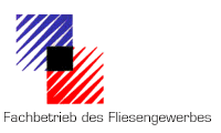 A logo for a company called fachbetrieb des fliesengewerbes