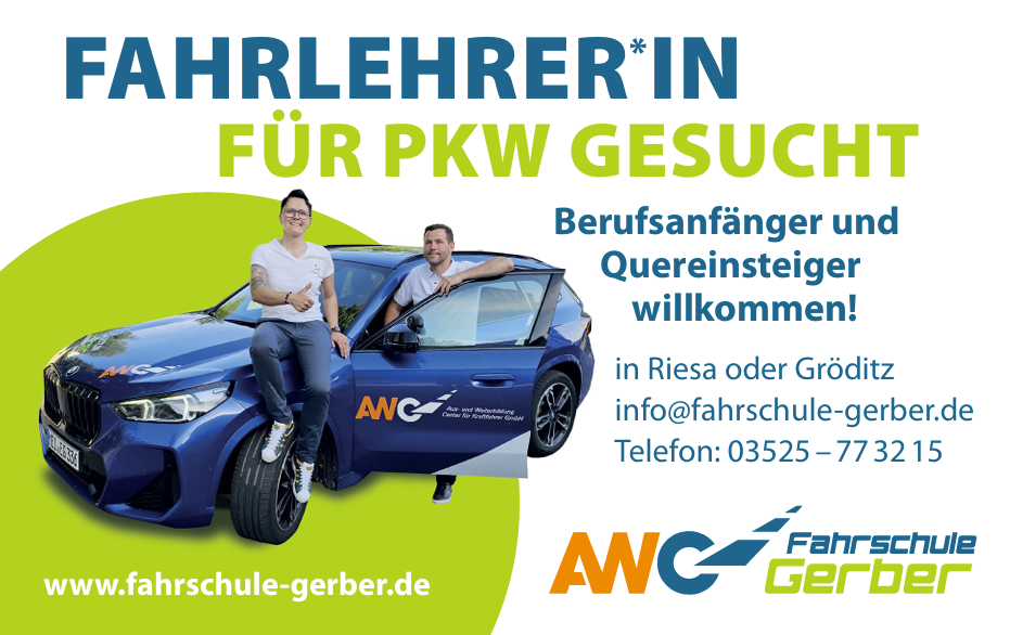 Fahrlehrer PKW gesucht