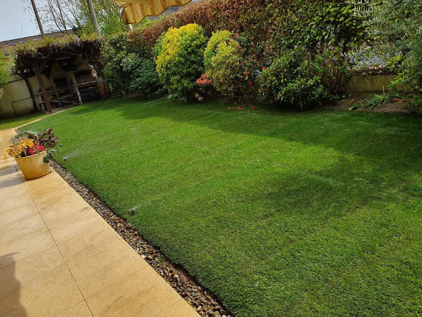 Pose de gazon - entretien de gazon - J.R. Polyvalent Sàrl