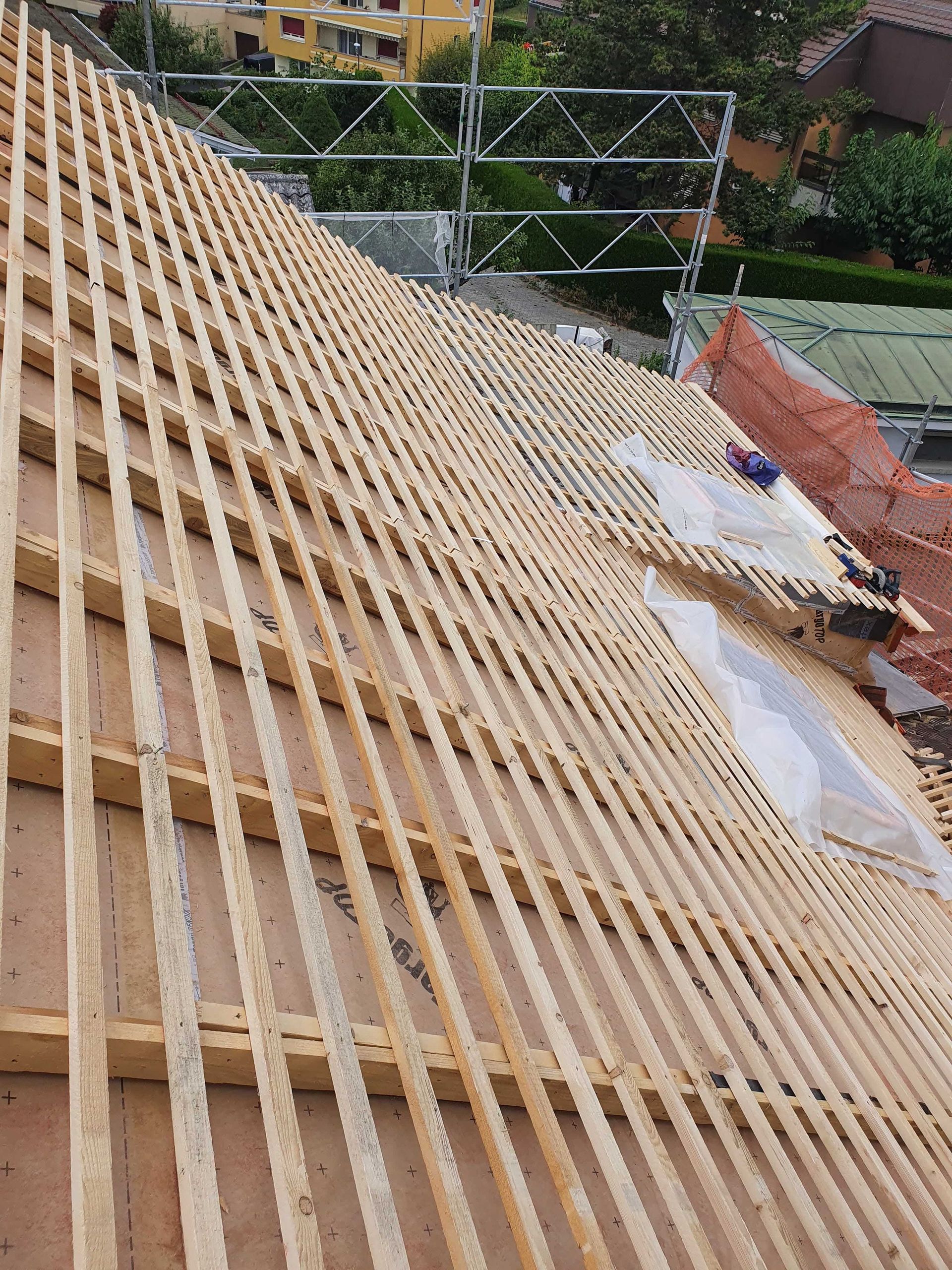 Couverture de toiture - J.R. Polyvalent Sàrl