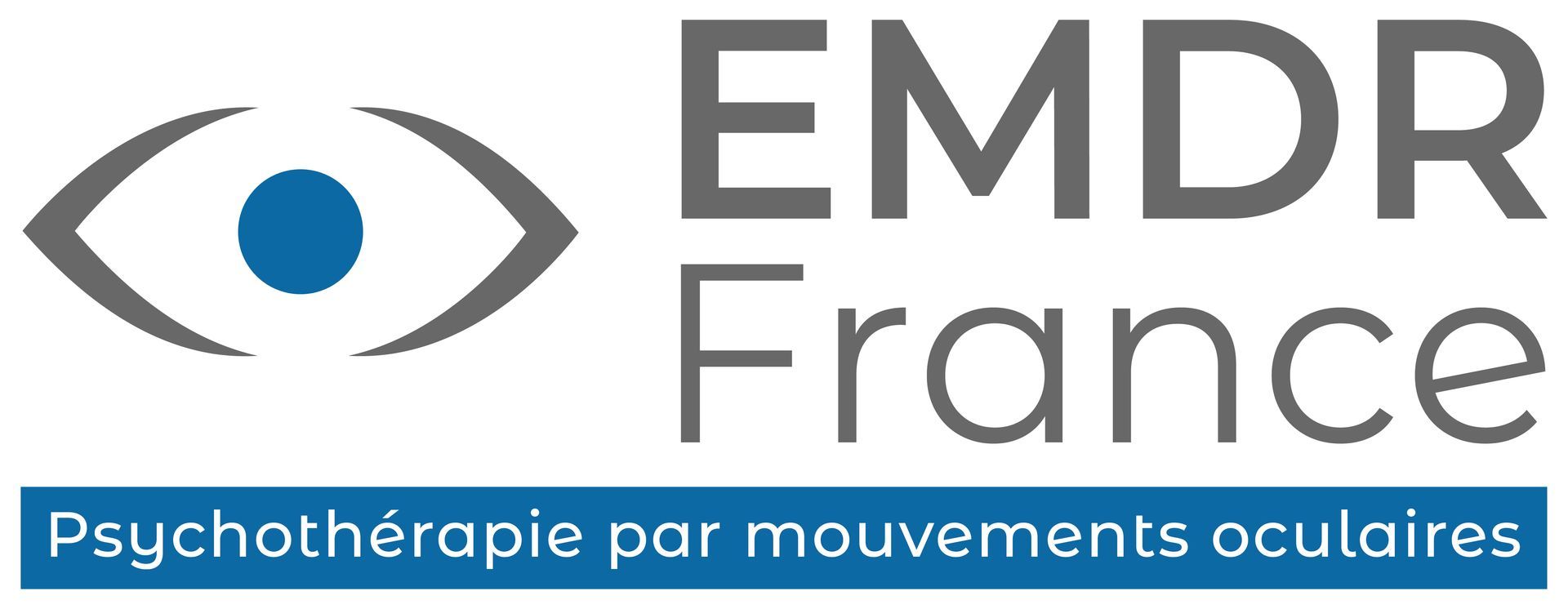 Logo de l'EMDR, psychothérapie par mouvements occulaires
