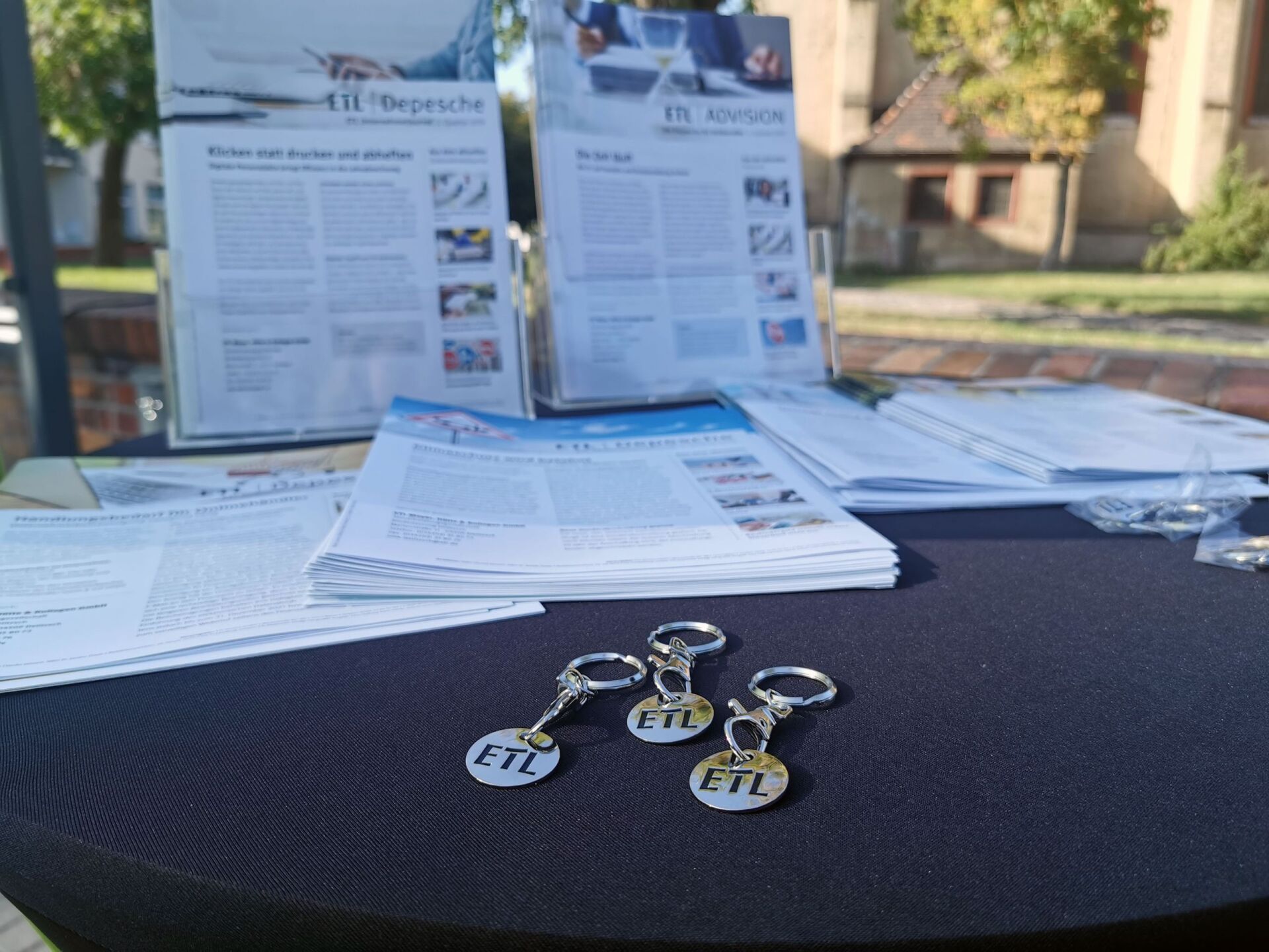 Informationsstand Lichterfest Delitzsch