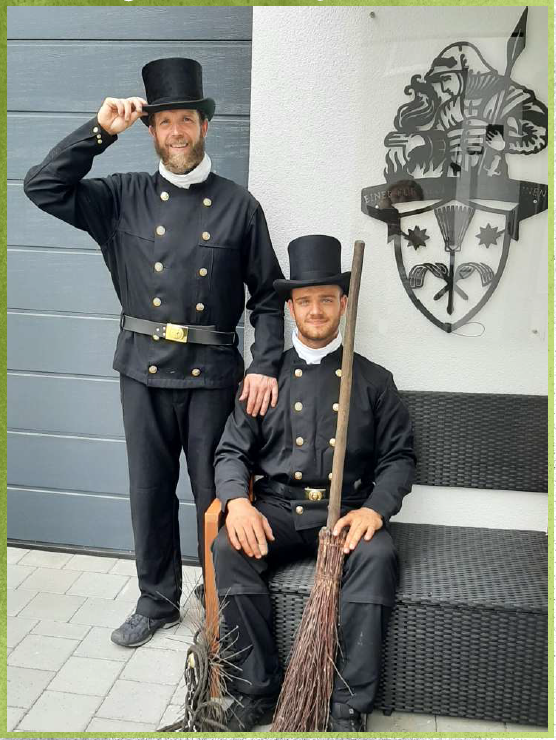 Florian vom Kaminkehrerbetrieb Florian Kaltenecker