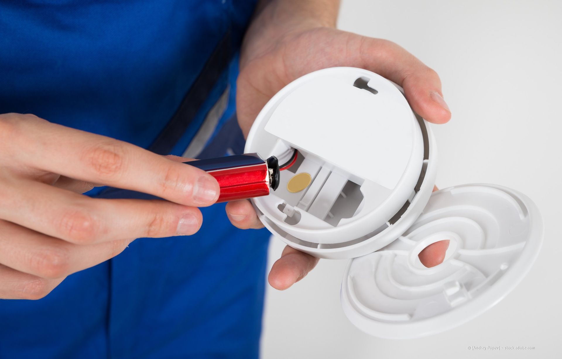 Hausdach mit Schornstein