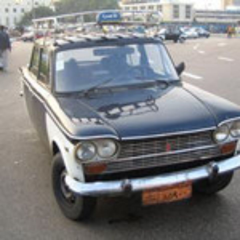 Taxi aus einem anderen Land