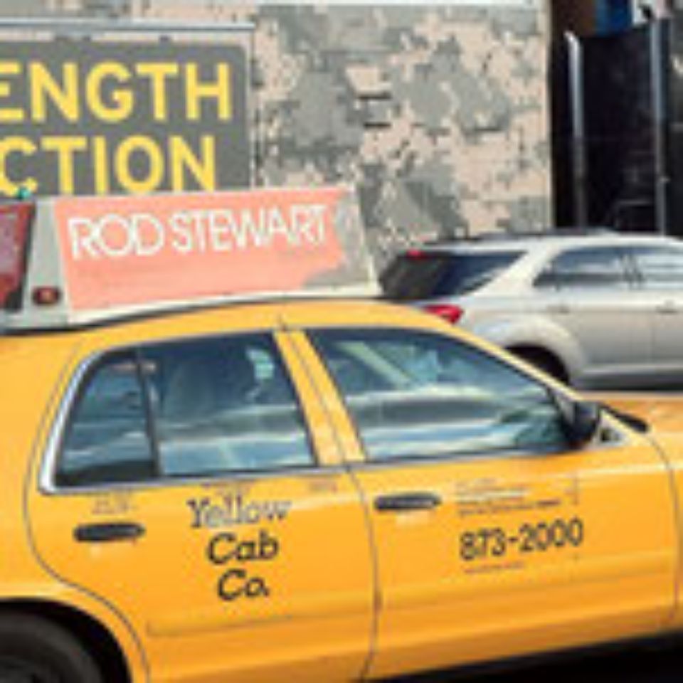 Taxi aus einem anderen Land