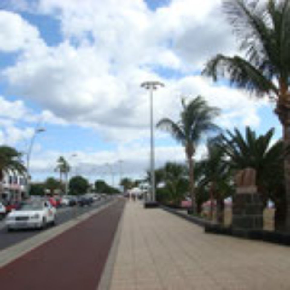 Strasse in einem anderen Land