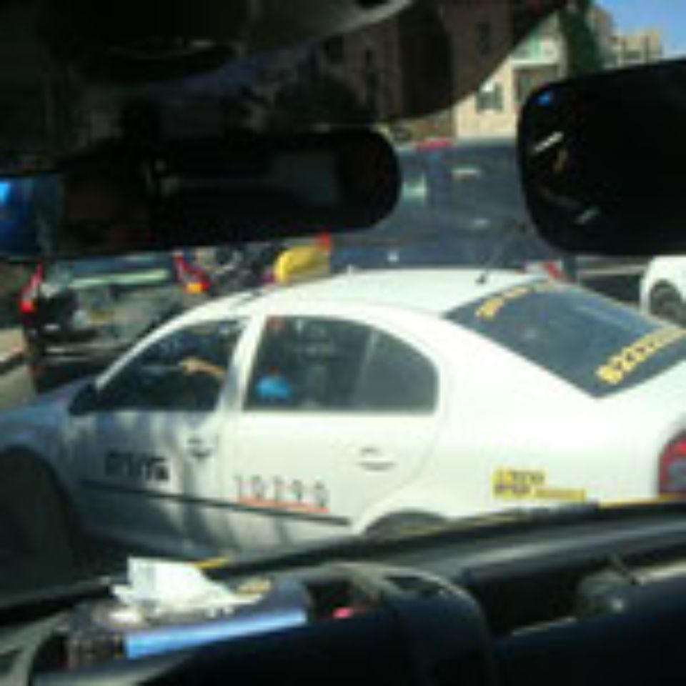 Taxi aus einem anderen Land