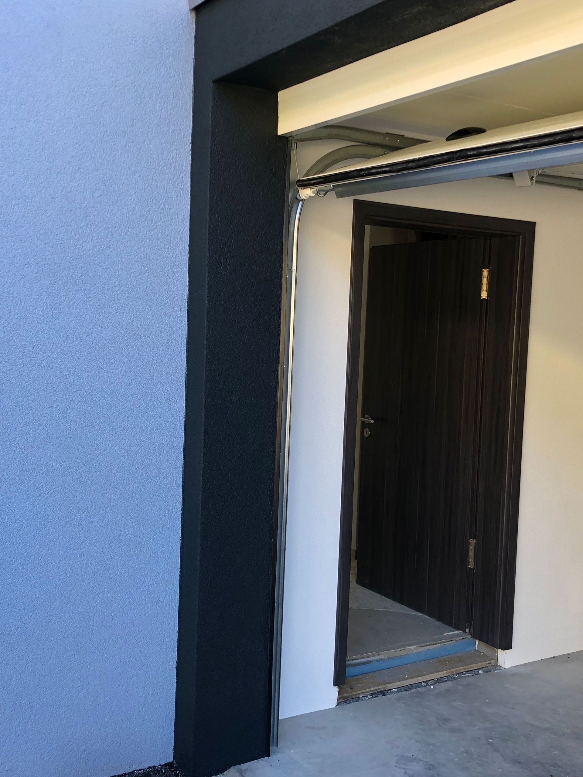 Crépi sur embrasure