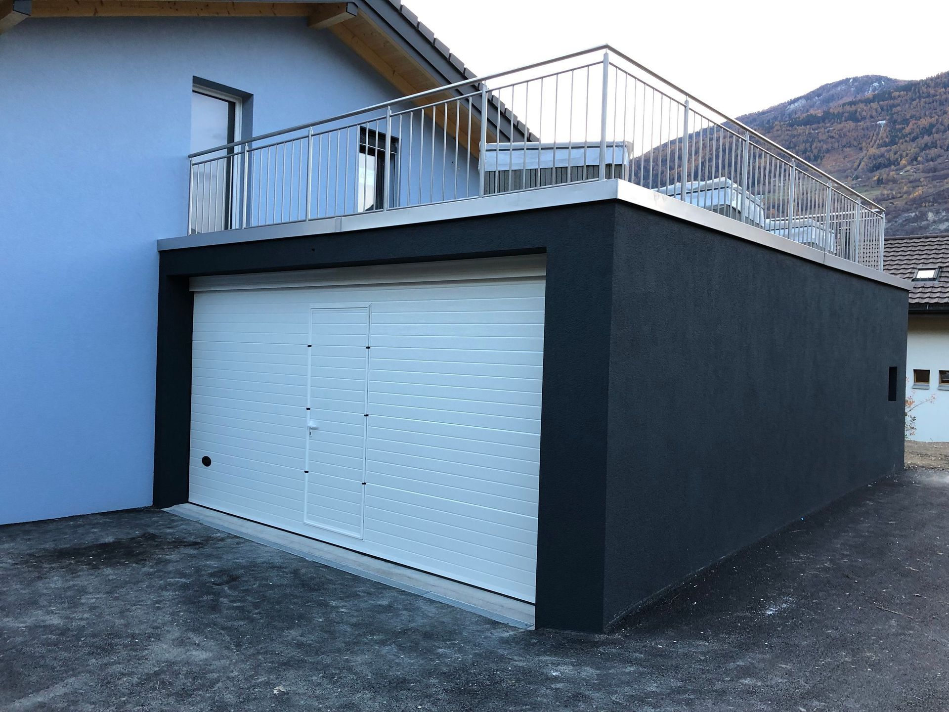 Crépi + Isolation extérieure - St-Pierre-De-Clages