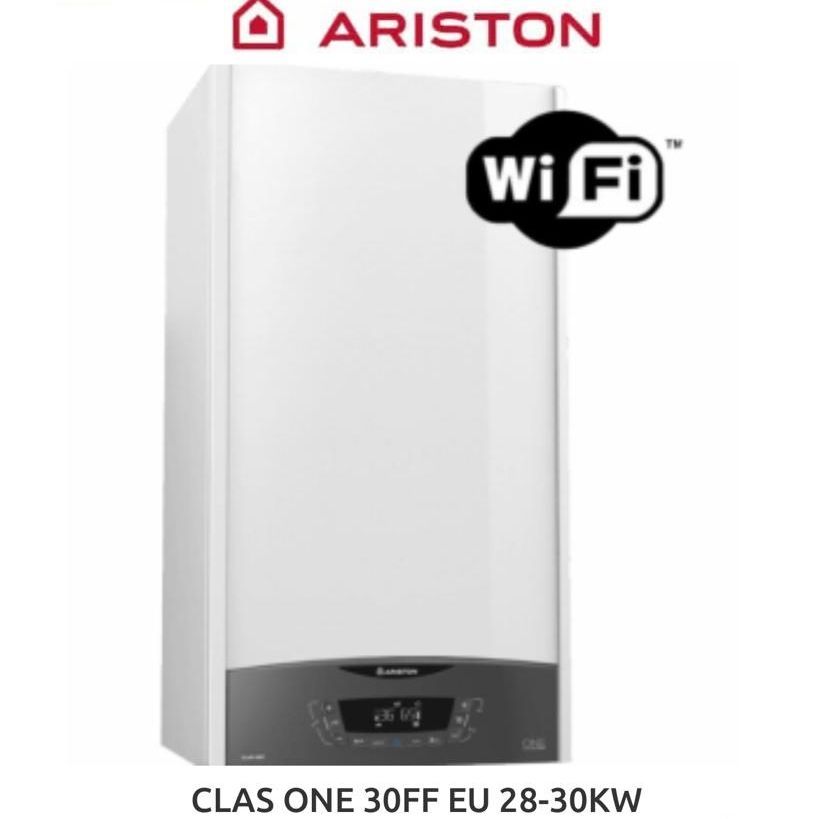 Caldera blanca Ariston Clase Uno 30FF EU de 28-30 kW
