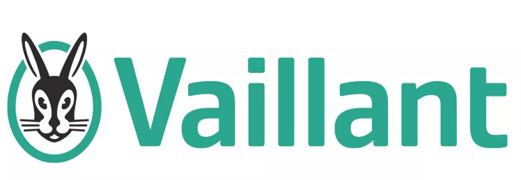 Un logotipo para Vaillant con un conejo.