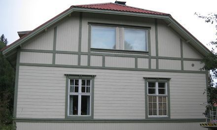 Maalattu ulkoseinä