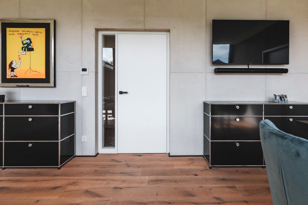 Zimmer mit Türen der Holzhandlung Heck GmbH