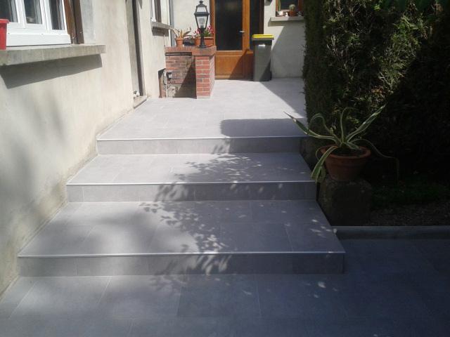 Escalier maçonné