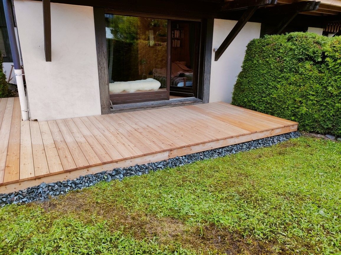 Réalisation d'une terrasse en bois