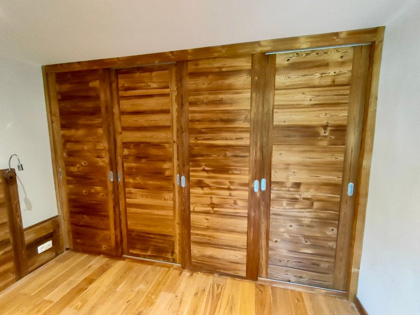 Création de placards en bois