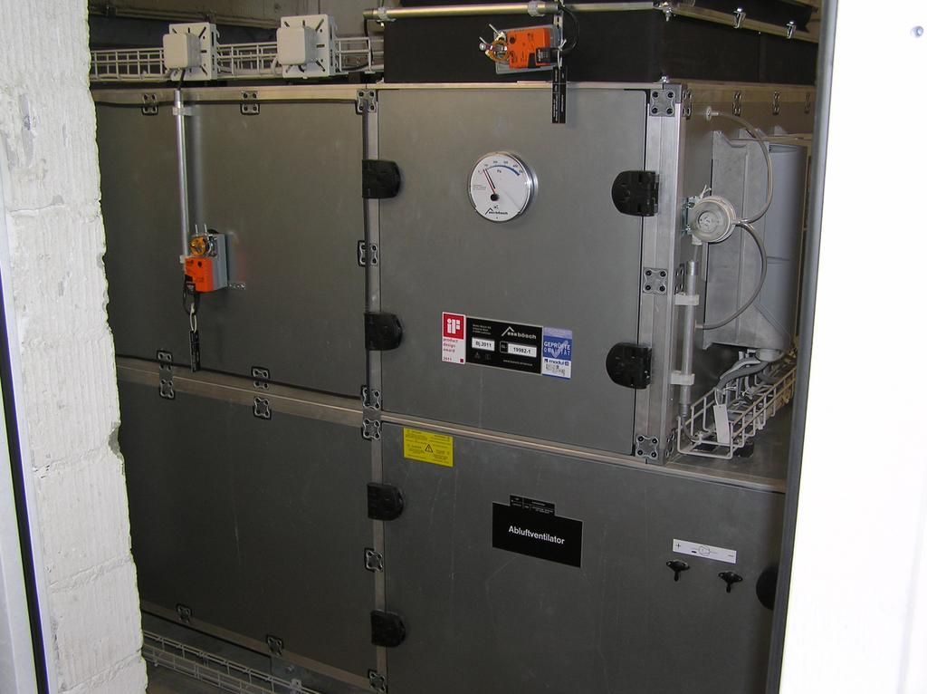 Lüftungsanlage Urdorf 2011