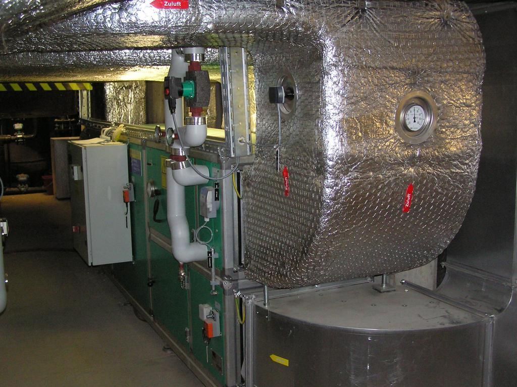 Lüftungsanlage Sisseln