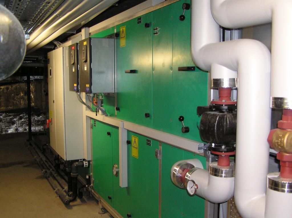 Lüftungsanlage Hallenbad Sisseln 2011