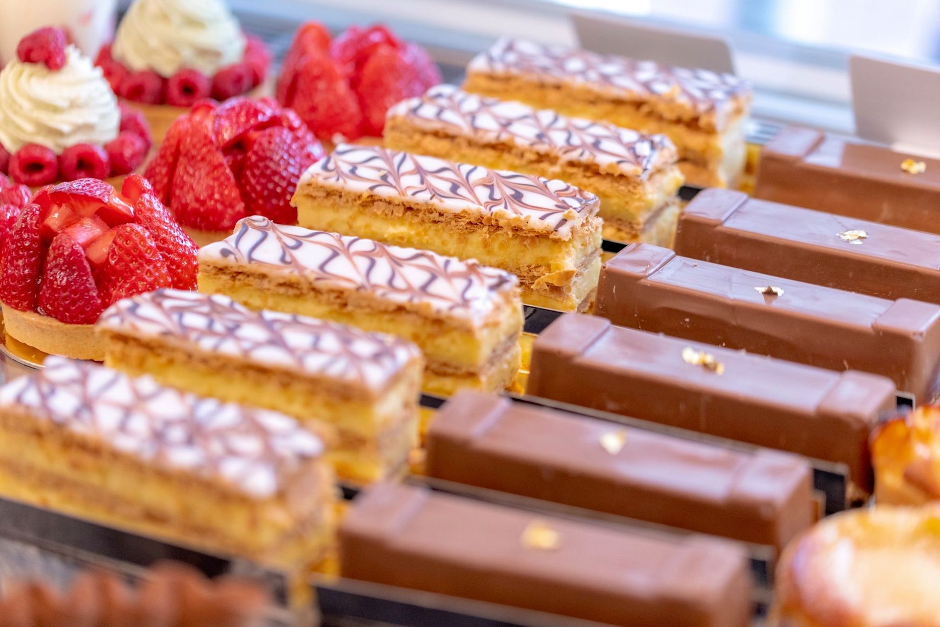 Des entremets 