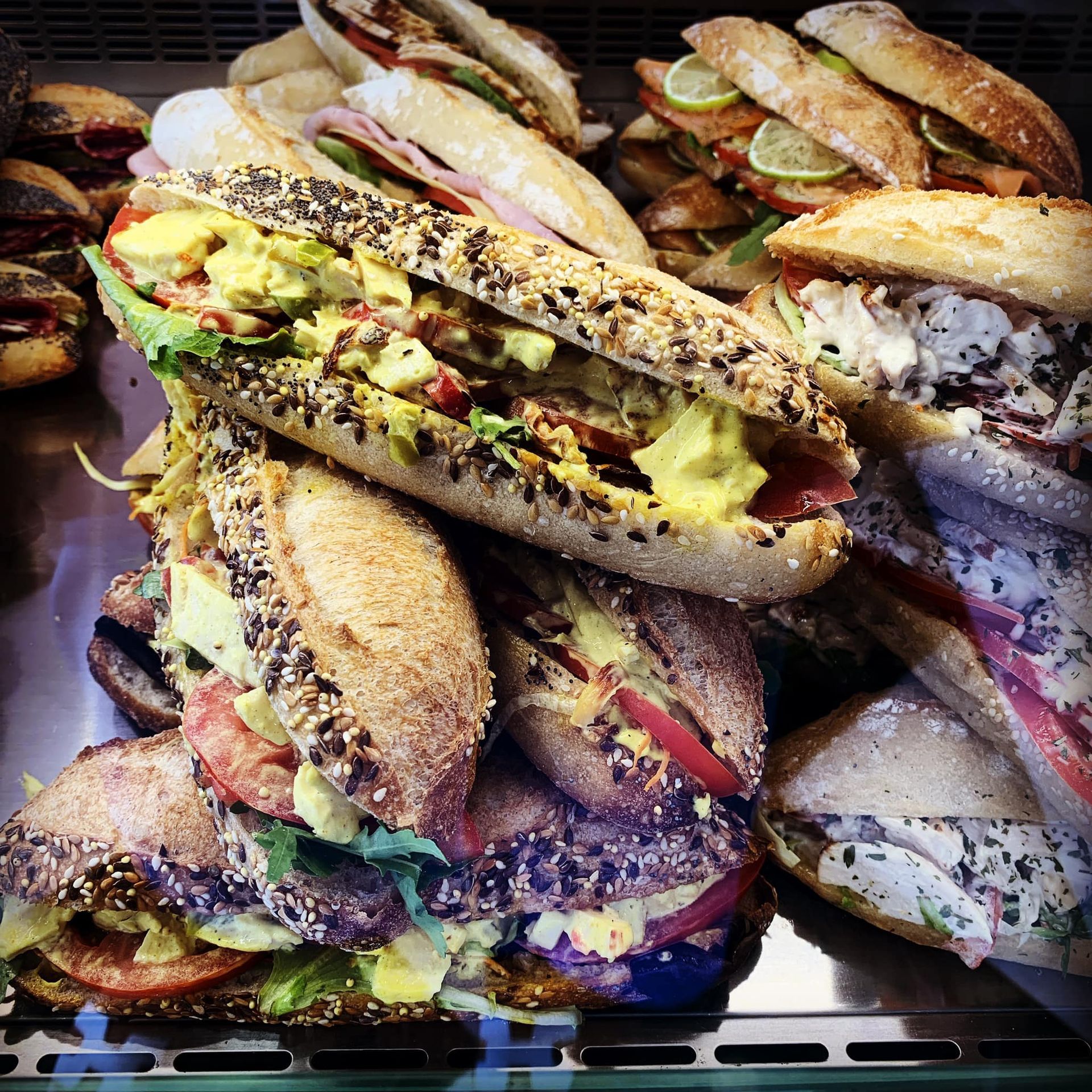 Des sandwiches aux graines