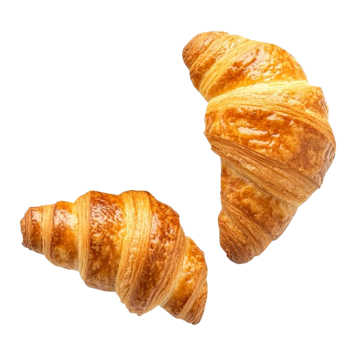 Des croissants dorés