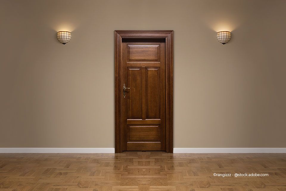 Braune Tür von Uwe Wendelstein Schreinerei Zeitgeist