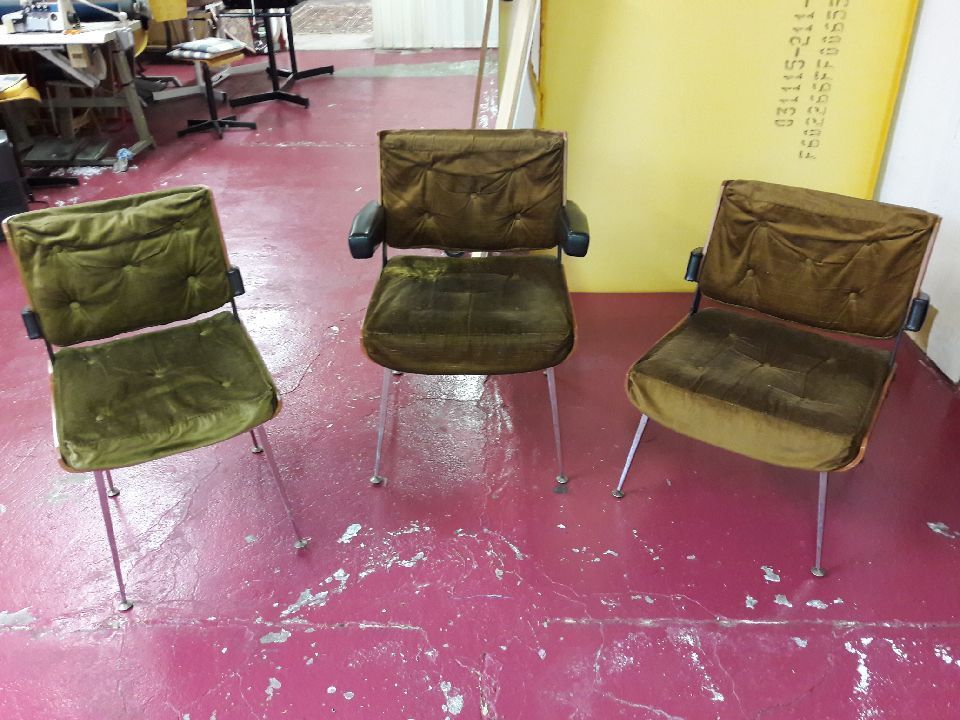 Rénovation d'une assise - Avant