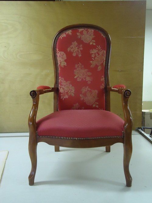 Rénovation d'un fauteuil Voltaire - Après