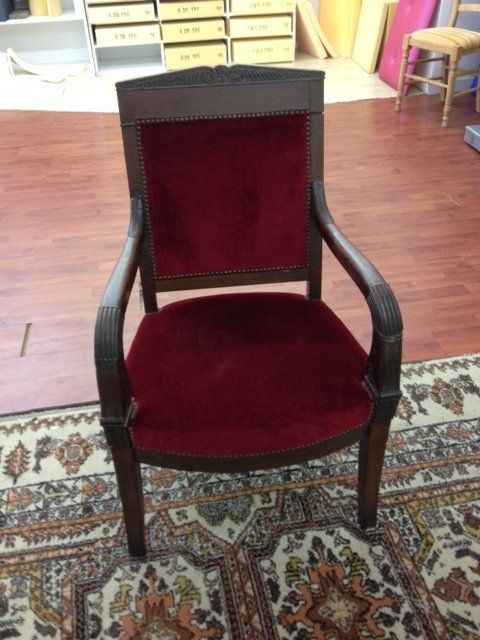 Rénovation d'un fauteuil bridge - Avant