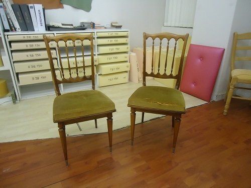 Réfection de chaises - Avant
