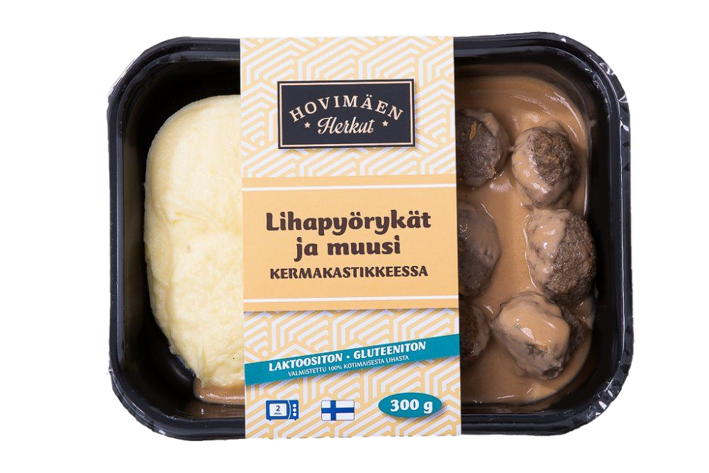 Hovimäen herkut - Lihapullat ja perunamuusi 300g